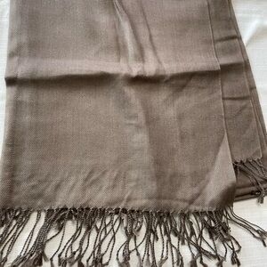 Pashmina- taupe - never used